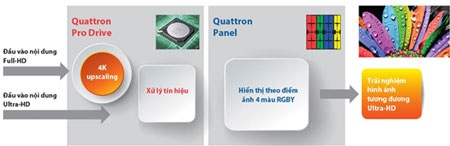TV QUATTRON PRO MỚI - Chuẩn hình ảnh mới đột phá từ Sharp - 2 Sharp ra mắt TV QUATRON PRO cạnh tranh TV Full HD