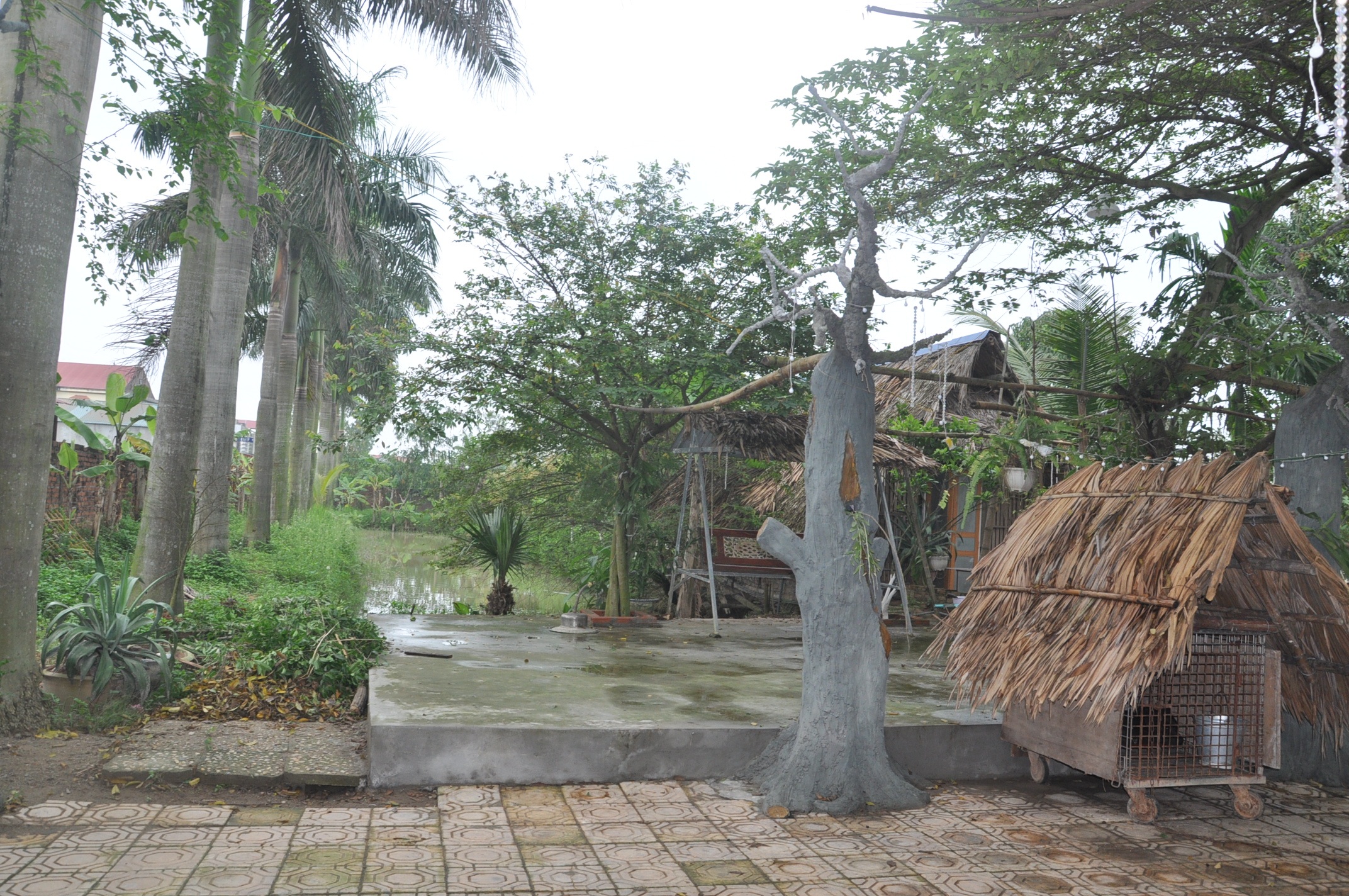 Mọi chi tiết trong ngôi nhà của nghệ sĩ Giang còi đều tự tay anh thiết kế làm.