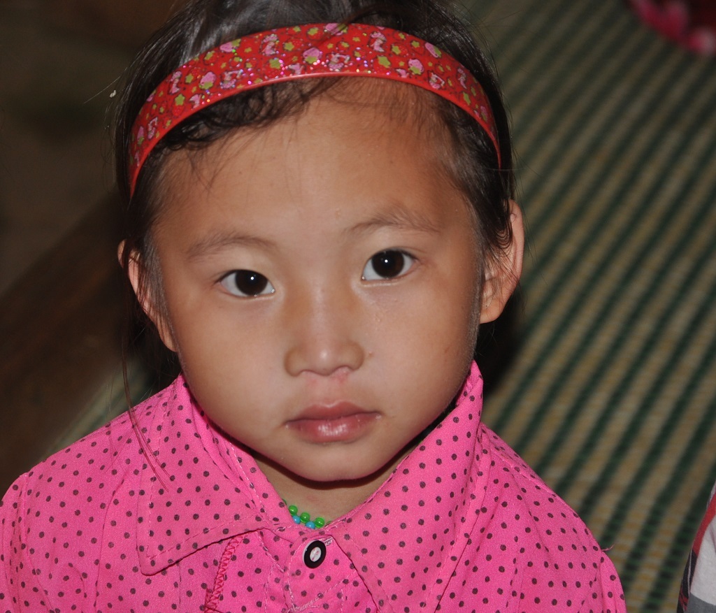 Bé Blong xinh xắn đáng yêu.