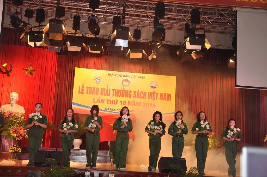 Những đầu sách nổi bật trong lễ trao giải thưởng năm 2014.