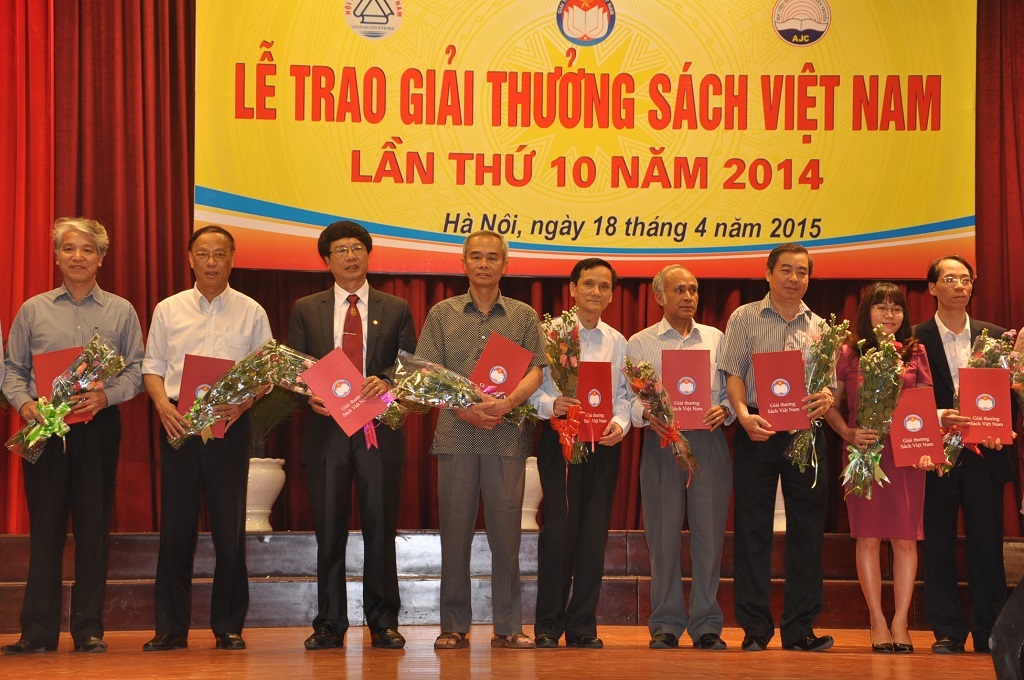Những đầu sách nổi bật trong lễ trao giải thưởng năm 2014.