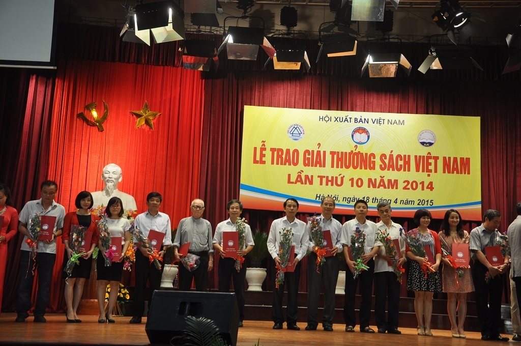 Những đầu sách nổi bật trong lễ trao giải thưởng năm 2014.