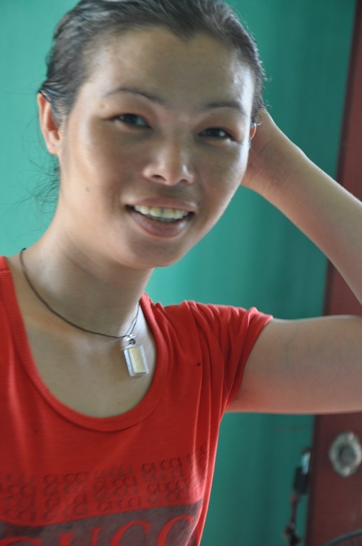 Chị Huệ hiện tại sau khi được bạn đọc Dân trí giúp đỡ.