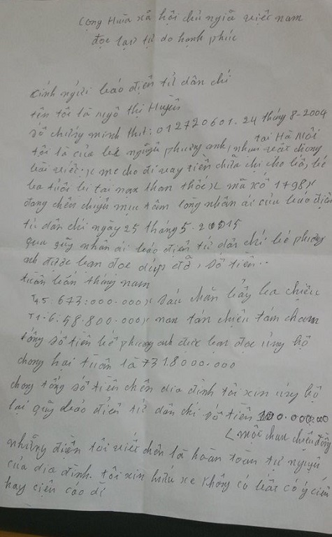 Hơn 731 triệu đồng đến với gia đình bé Phương Anh - 1 Hơn 731 triệu đồng đến với gia đình bé Phương Anh