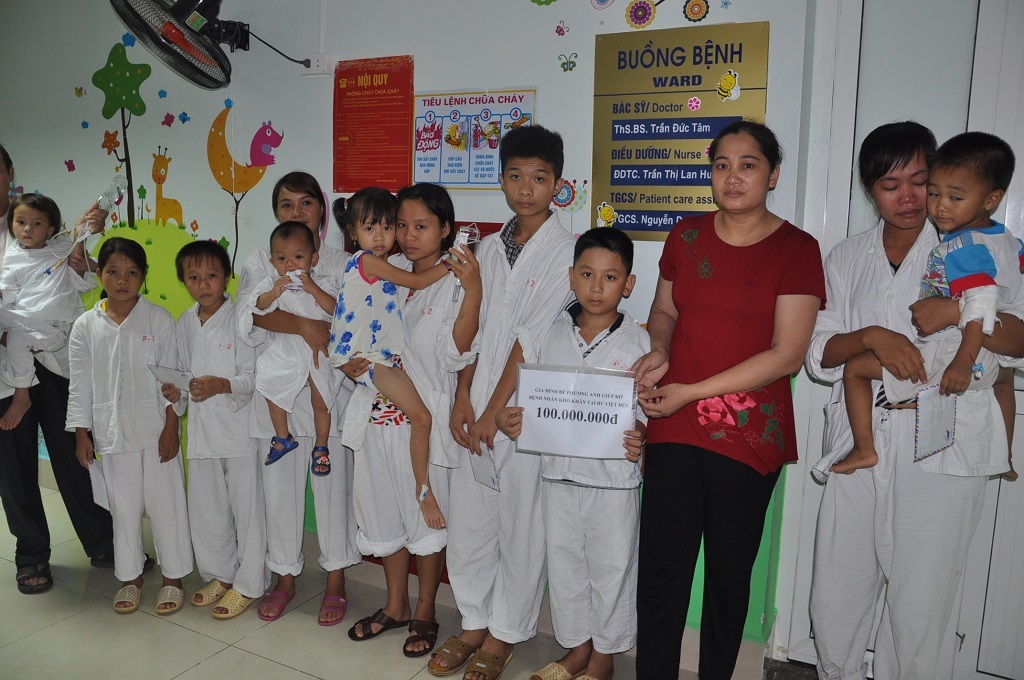 Hơn 731 triệu đồng đến với gia đình bé Phương Anh