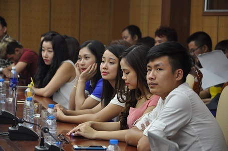 Những gương mặt trẻ của mùa Sao Mai 2015.