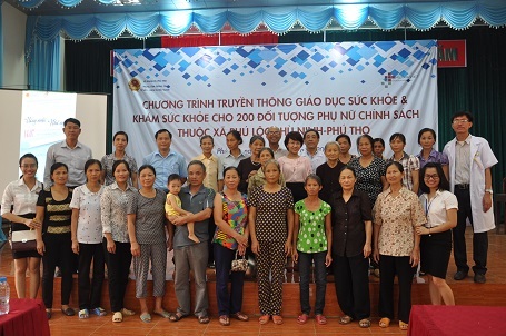 Khám phát hiện sớm ung thư miễn phí với 200 thương bệnh, binh ở Phú Thọ