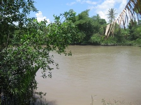 Bến sông nơi tổ chức đánh bạc