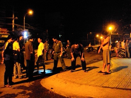 Hiện trường vụ án mạng