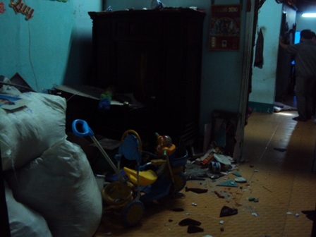 Hiện trường vụ án mạng