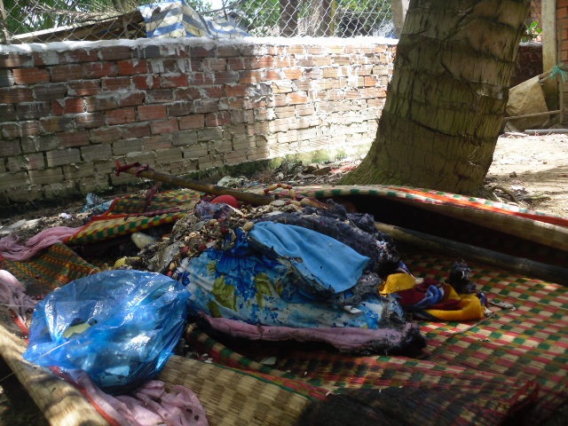 Nhiều tài sản bị thiêu rụi sau vụ cháy