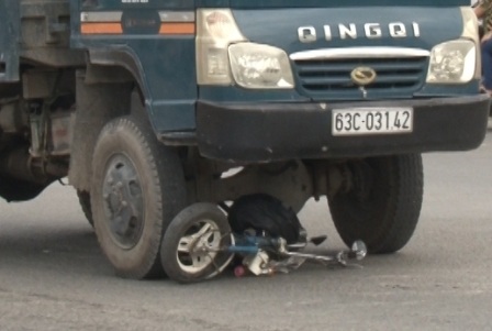 Hiện trường vụ tai nạn