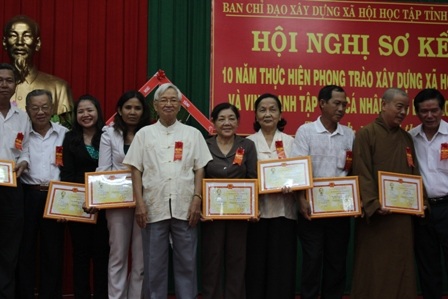 Trà Vinh: Hơn 104.000 gia đình hiếu học
