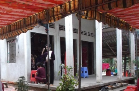 Căn nhà nơi xảy ra vụ án mạng