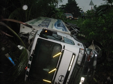 Hiện trường vụ tai nạn