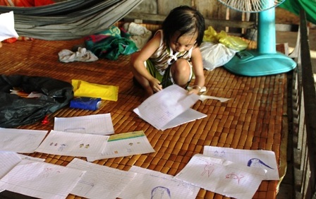 Những hình vẽ theo trí tưởng tượng của bé siêu tí hon