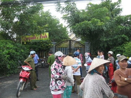 Vụ việc xảy ra tại nhà trọ Quỳnh Anh