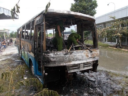 Cơ qɵan Công an đang điều tra nguyên nhân vụ cháy