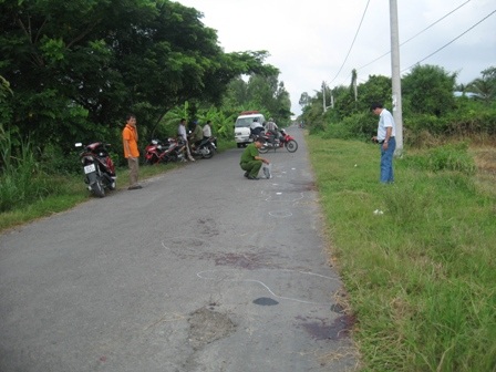 Hiện trường vụ án mạng