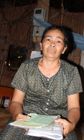 Bà Bưởi đang từng ngày chống chọi với bệnh ung thư quái ái