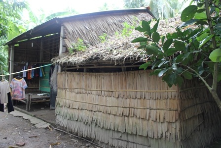 Gia đình nghèo khó nên không giúp được gì cho bà Bưởi trị bệnh