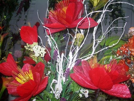 Hoa giả hối hả vào mùa Tết  - 8