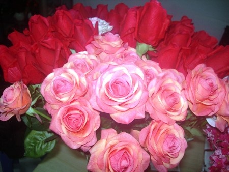 Hoa giả hối hả vào mùa Tết  - 5