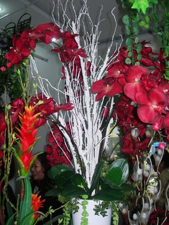 Hoa giả hối hả vào mùa Tết  - 11