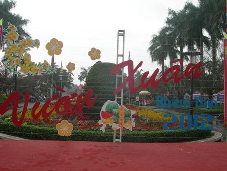 Hơn 800.000 lượt khách tham quan hội hoa xuân - 1