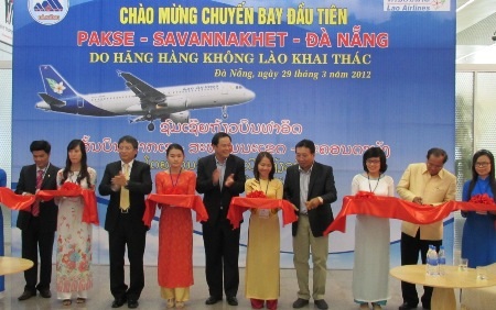 Chính thức cất cánh đường bay Pakse - Savannakhet - Đà Nẵng 