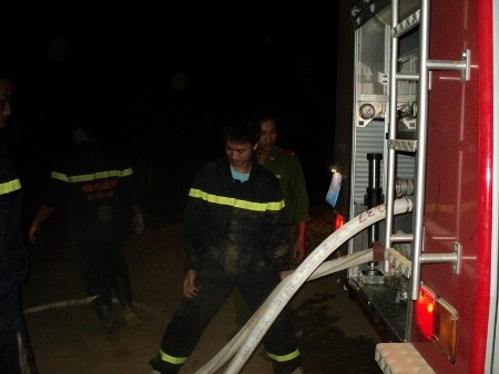 Cháy rừng do sét đánh