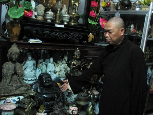 Thượng tọa Thích Từ Nghiêm giới thiệu về những bức tượng Phật cổ 