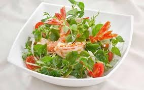 Rau càng cua trộn tôm tươi - 1 Rau càng cua trộn tôm tươi
