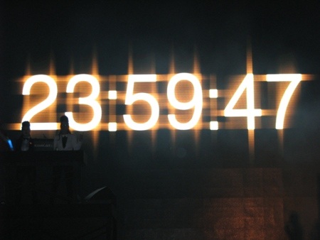 Đếm ngược thời gian chờ đón thời khắc giao thừa 
