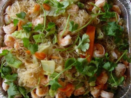 Tôm xào miến - 1 Tôm xào miến