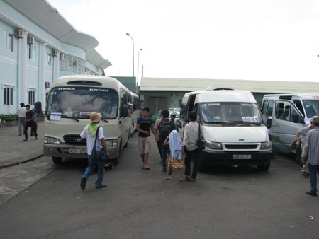 Các nhà xe đã sẵn sàng đón thí sinh