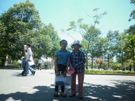 Hai mẹ con Thanh Thảo 