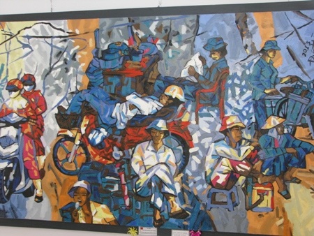 “Lắng nghe
đọc báo” của tác giả Trần Đức Hùng