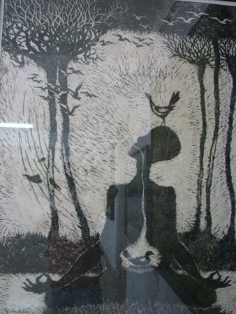 “Thiền”
- tác giả Nguyễn Xuân Cường