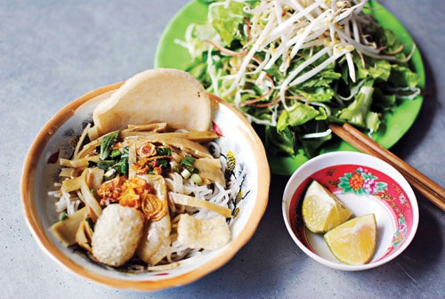 Bún mắm cua Pleiku - 2 Một đặc sản của người dân phố núi