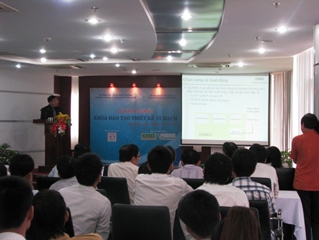 Khai giảng lớp thiết kế vi mạch