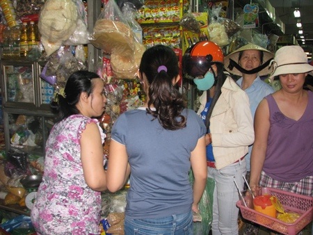 Mặt hàng khô đông người mua