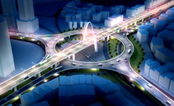 Đà Nẵng khởi công nút giao thông Ngã Ba Huế - 2 Mô hình nút giao thông Ngã Ba Huê