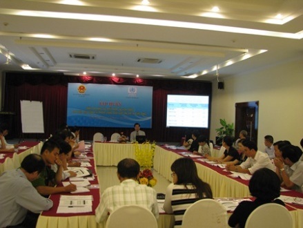 Quang cảnh buổi tập huấn