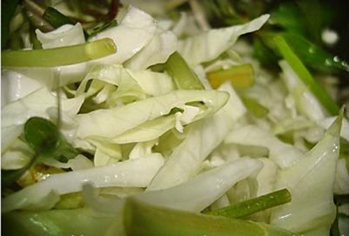 Dưa bắp cải muối xổi - 1 Dưa bắp cải muối xổi