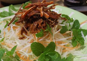 Nộm thịt bò khô - 1 Nộm thịt bò khô