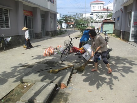 Dọn dẹp vệ sinh đón tết