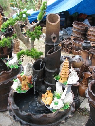 Những tác phẩm gốm phong thủy Bầu Trúc