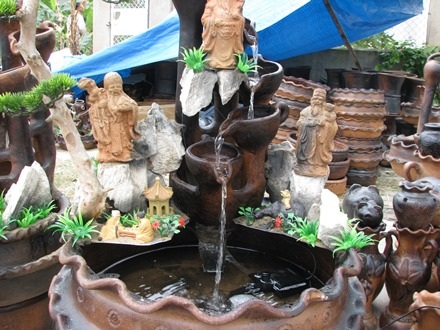 Các tác phẩm này đều được làm bằng tay 