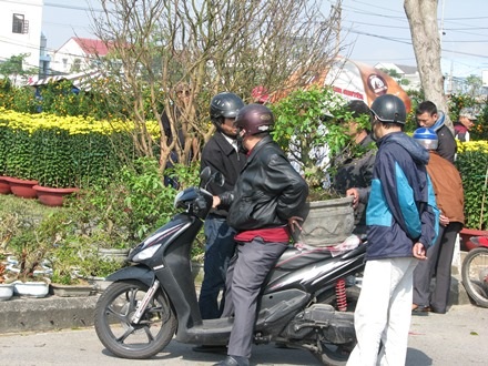 Người đàn ông này đã chọn được cho mình một chậu cảnh ưng ý